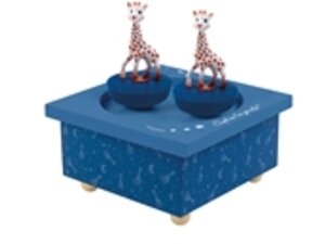 Trousselier Spieluhr tanzend Sophie la Girafe, Milchstrasse magnetisch S95063