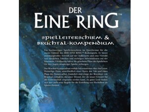 Truant Der Eine Ring: Spielleiterschirm & Bruchtal-Kompendium TRU02602