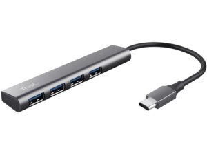 Trust Halyx USB-C zu USB-A Gen1 Hub 4Port 24948
