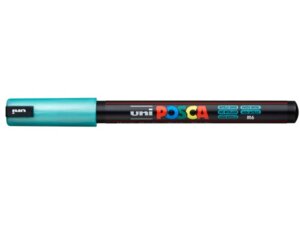 Uni-Ball Fineliner Posca 0.7mm PC1MRMETgr