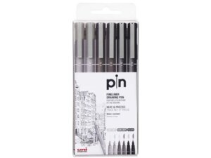Uni-Ball Fineliner Pin 0.1/0.5mm PIN200SG