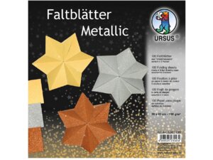 URSUS FaltblÃ¤tter Origami Metallic 3245199