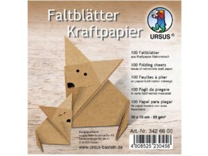 URSUS FaltblÃ¤tter Origami Kraftpapier 3426800