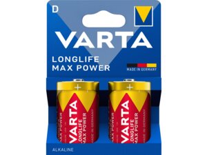 VARTA Batterie Longlife Max Power D, 2Stk 4720101422
