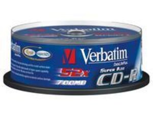 Verbatim CD-R Spindle 80MIN/700MB 43252