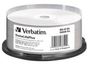 Verbatim BD-R 6x Dual Layer 50GB 25 Spindel 43749