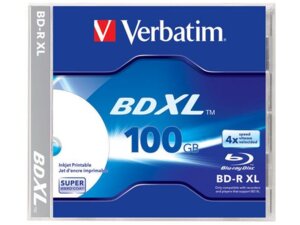 Verbatim BD-R 4x Single Layer 100GB 1-Pck. 43790