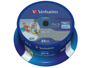 Verbatim BD-R SL 25GB 6X 25PK 43811