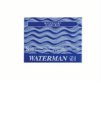 WATERMAN Tintenpatronen Standard S0110850