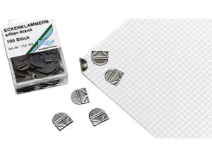 WEDO Eckenklammer 100 Stk. 112154