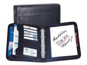 WEDO Collegemappe Kunstleder schwarz A5 581501