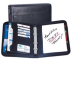 WEDO Collegemappe Kunstleder schwarz A5 581501