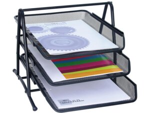 WEDO Ablagefach Office-Serie Schwarz 65801