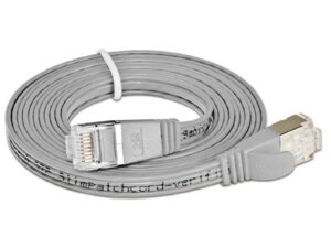 Wirewin Slim Patchkabel: STP, 1m, grau PKW-STP-SLIM-KAT610