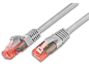 Wirewin Patchkabel: UTP 1m grau PKW-UTP-KAT610