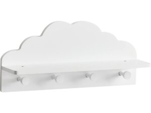 ZellerPresent Zeller Present Kinder-Wandgarderobe Wolke 13504