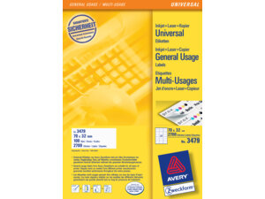 AVERY Zweckform Etiketten A4, 70x32mm 3479
