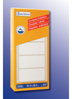 AVERY Zweckform 3617 Computer Etiketten, 101,6 x 48,4 mm, 1 Pack/2.000 Etiketten, weiss 3617