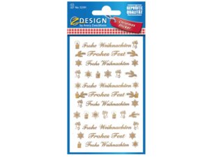 AVERY Zweckform Z-DESIGN Folie transp./gold 76x120mm 52391