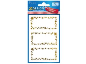 AVERY Zweckform Z-DESIGN Glimmerstaub Sterne 52622