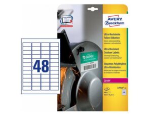 AVERY Zweckform AVERY ZW. Etiketten 45,7x21,2mm L7911-10